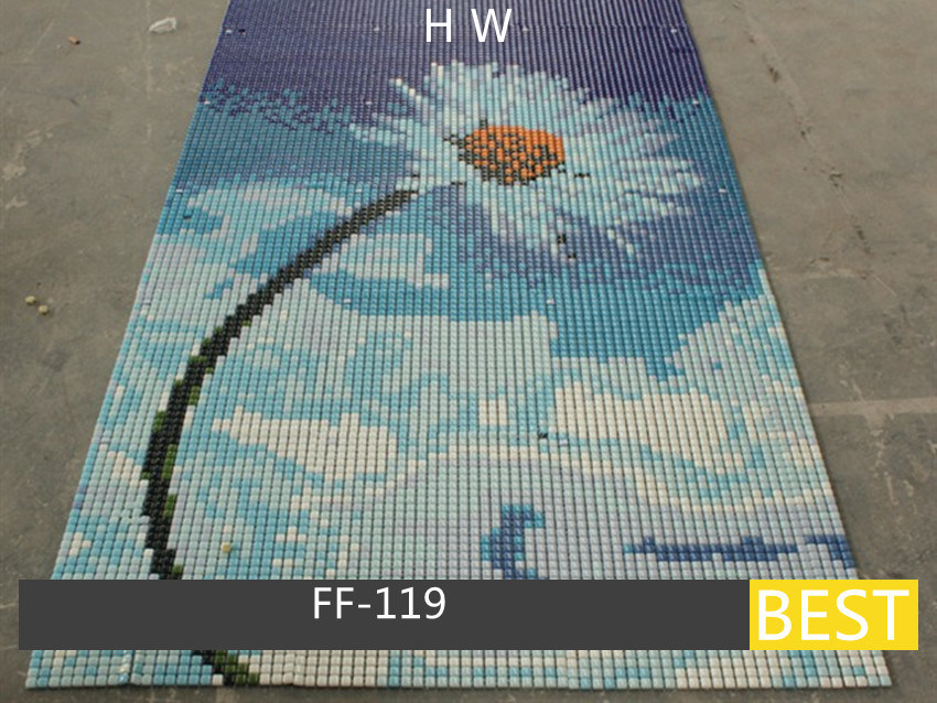 Pattern Glass Mosaic