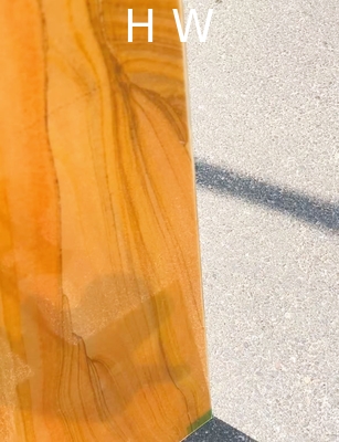 Transparent Modern Light 1mm Stone Glass Laminate
