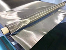 Metal Coated Fabric SGP PVB Interlayer Glass , EVA Interlayer Laminated Glass
