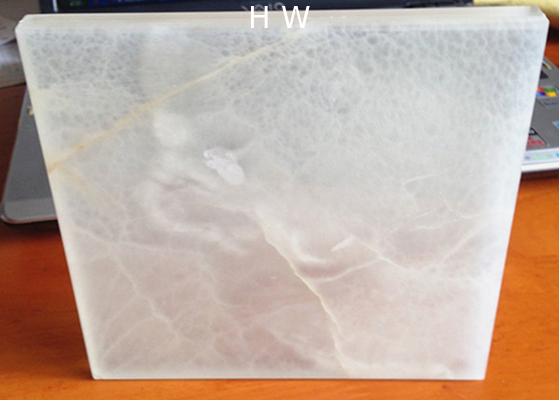 SGS Bacstone Glass Panel With 1-2mm Thin Natural Stone