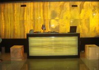Yellow Onyx Bacstone Glass Panel 1-2MM Thin Stone
