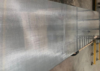 Solid 6MM Laminated Glass With Metal Coated Mesh Fabric
