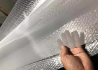 Flat Metalspurc Glass 13.5mm Aluminium Metal Coated Fabric Interlayer