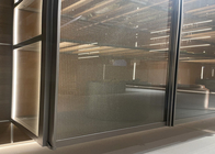 CE Wire Mesh Laminated Glass , Laminated Glass With Metal Mesh Interlayer