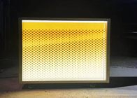 Backlit Printed Laminated Glass Facade Sentryglas Interlayer