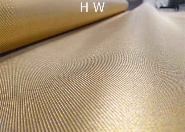 Gold Color Metalspurc Fabric For Architecture Glass Laminates