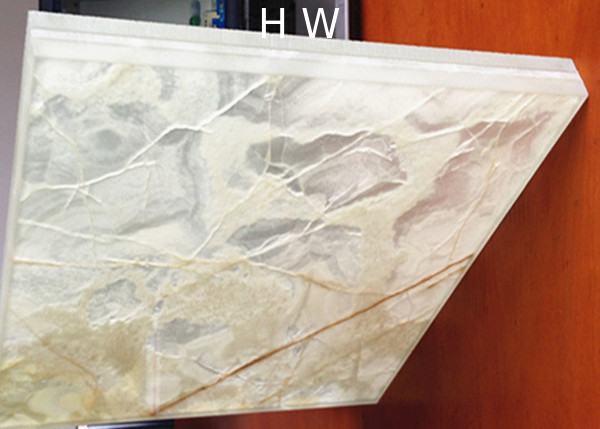 Outdoor Stone Laminated Glass , 6mm Laminated Glass Products