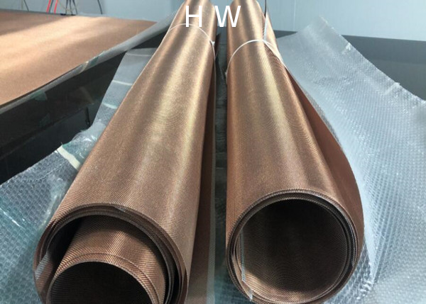 Customized Color Decorative Metal Fabric  /  Metal Coated Fabric For Glass Lamiante