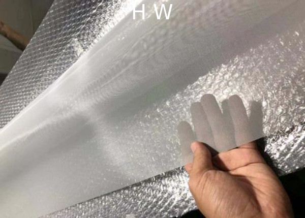 Metal Coated Decorative Mesh Fabric For Interior Laminated Glass