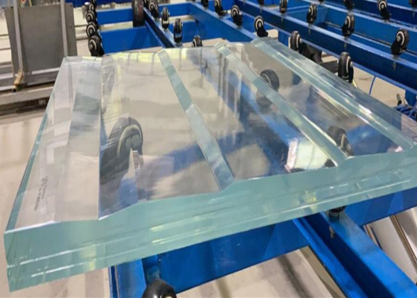 Decorative 6.38 mm Clear Laminated Glass